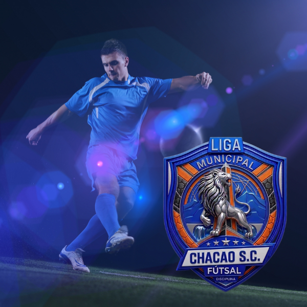 Banner Liga Municipal Chacao Sport Club Futsal 3D